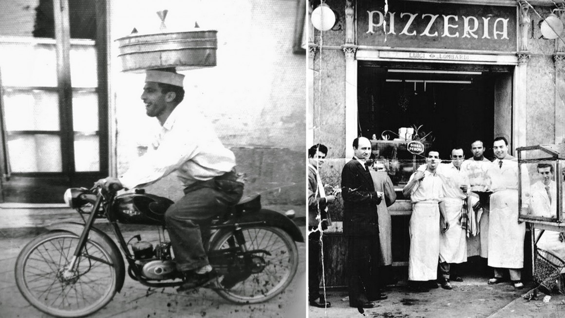 pizza napoli historic picture