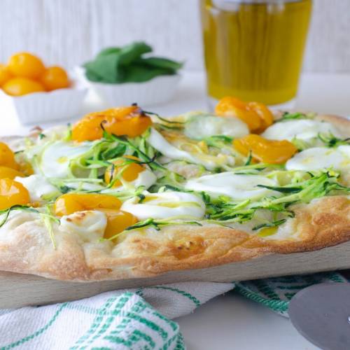 Vegetarian Roman Pizza Recipe