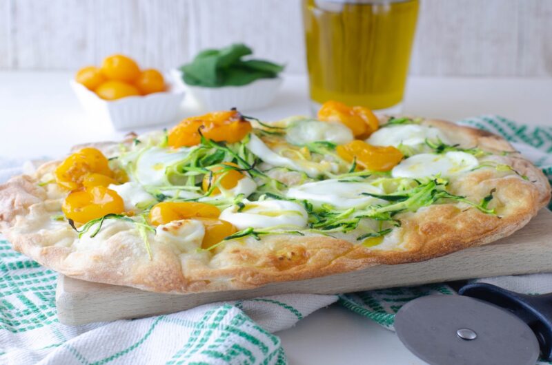 Vegetarian Roman Pizza Recipe - Pinsa Romana US